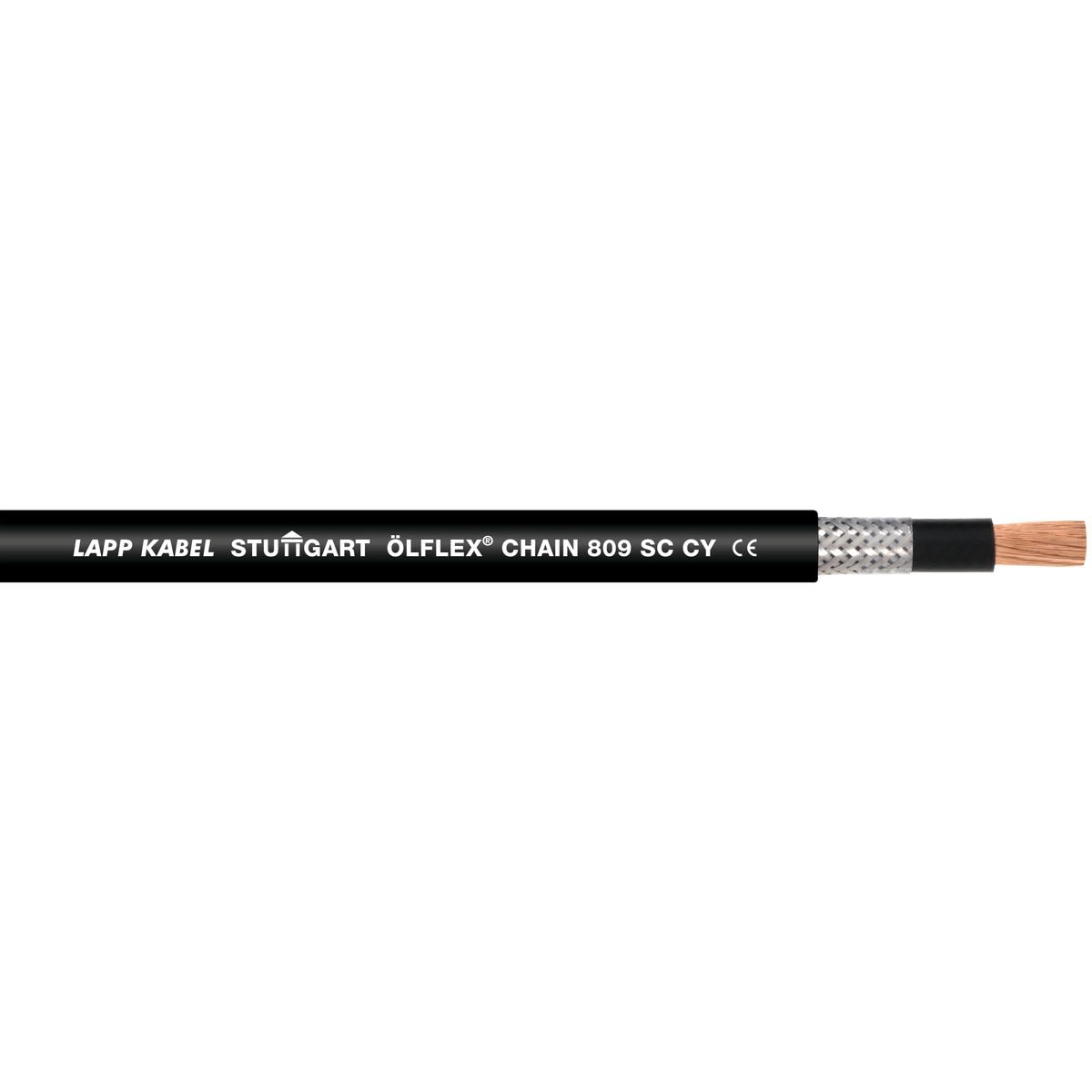 Lapp - Câble mono conducteur blindé flexible, avec isolation et gaine PVC - certifié po