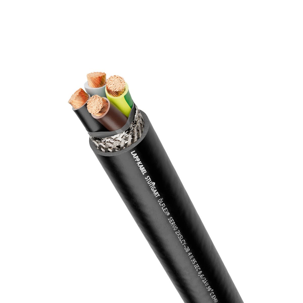 Lapp - Câble moteur CEM optimisé, faiblement capacitif, à double blindage, homologué UL