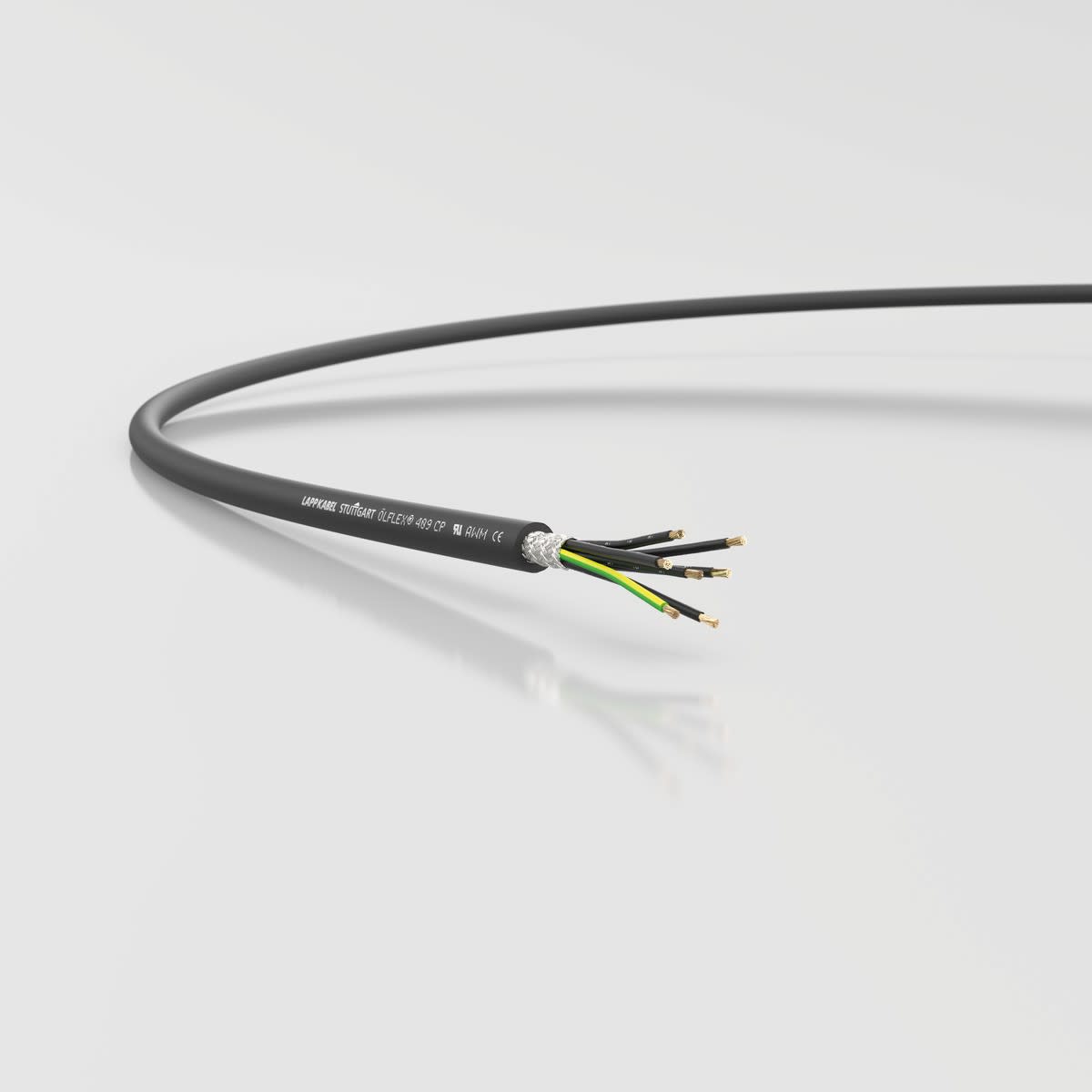 Lapp - Câble de commande PUR blindé, résistant à l?abrasion et à l?huile, pour les cont