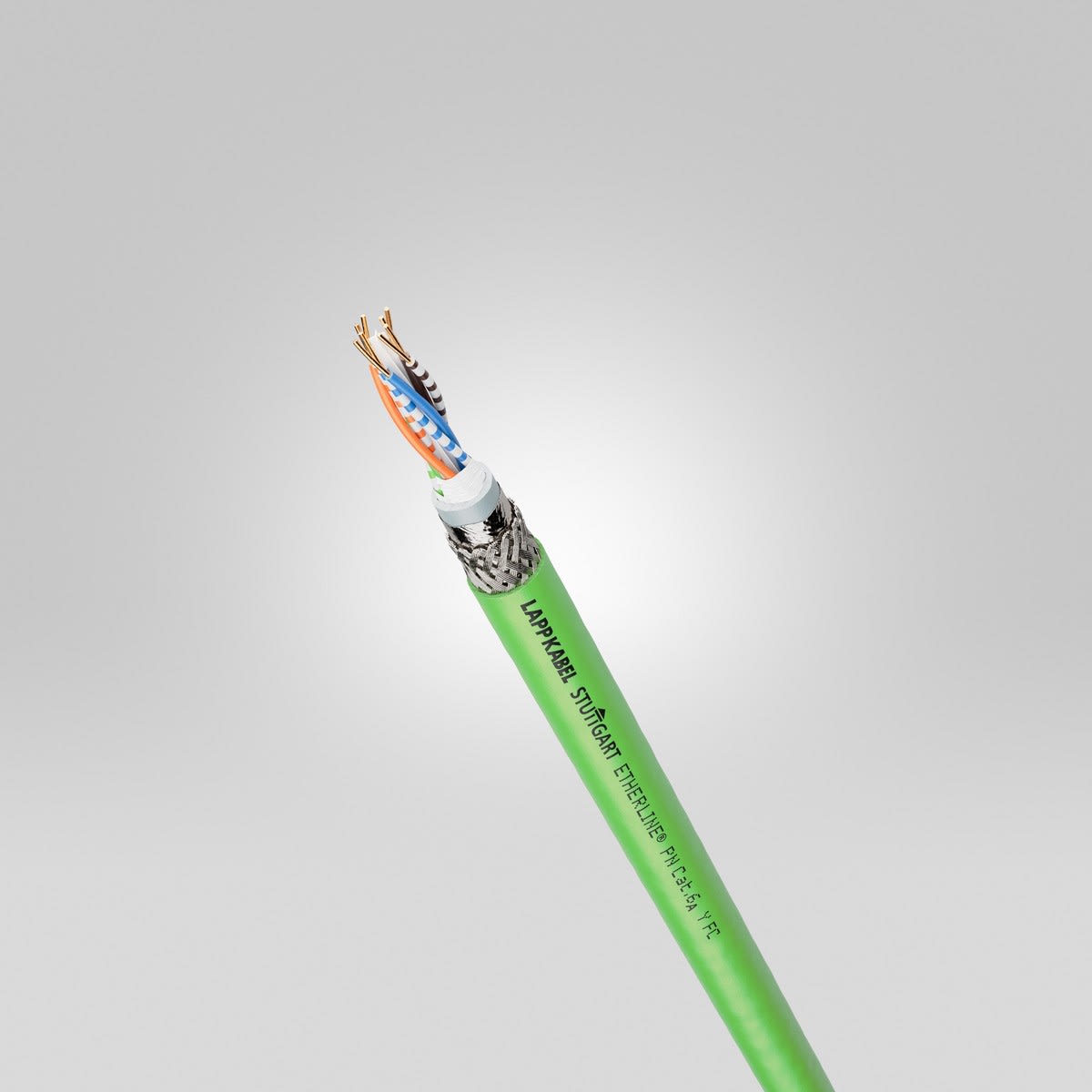 Lapp - Câble Ethernet de catégorie 6A, classe EA pour pose fixe avec gaine intérieure F
