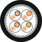 Lapp - Câble Ethernet de catégorie 7, classe F - testé jusqu?à 1000 MHz, adapté à l?ext