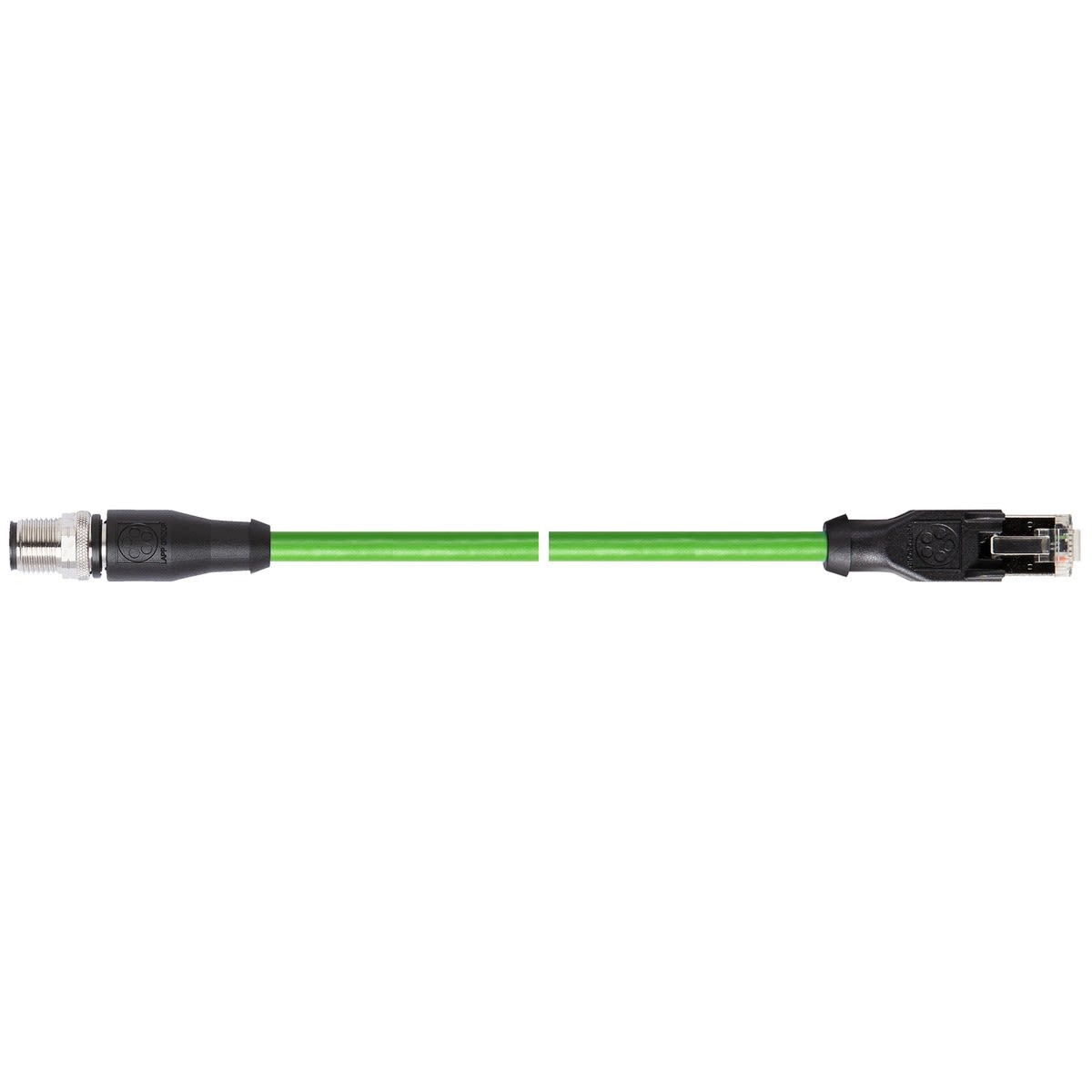 Lapp - Câble de raccordement Ethernet industriel EC M12/RJ45