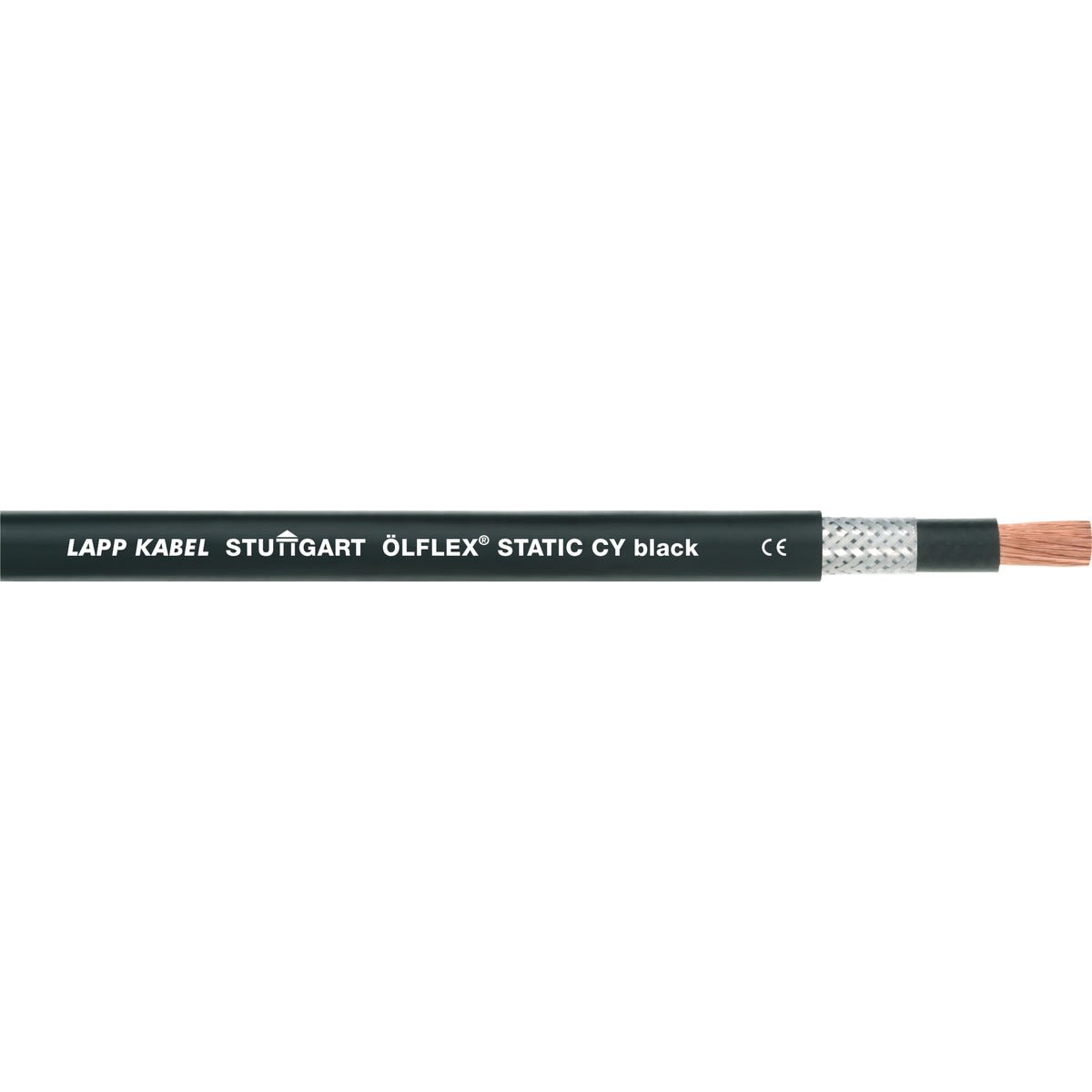 Lapp - Monoconducteur avec double isolant PVC et blindage dense pour une pose fixe