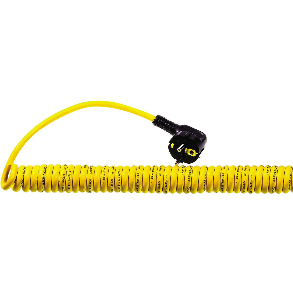 Lapp - Câble spiralé robuste enregistré VDE avec une force de rappel élevée équipé d'un