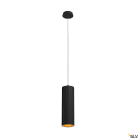 SLV - ANELA, suspension intérieure, noir, LED, 11W, 3000K, variable