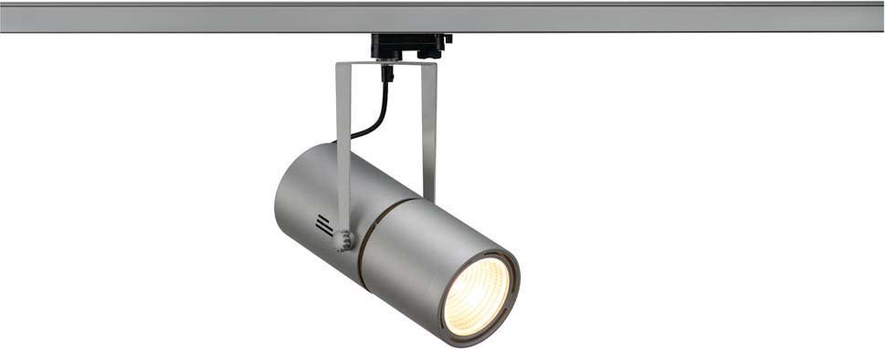 SLV - EURO SPOT BALLAST ELECTRONIQUE, gris argent, HQI-T, 35W, 15°, adaptate