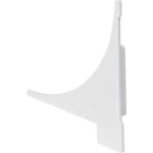 SLV - GLENOS® embouts, pour profil d'étagère, 2 pièces, blanc