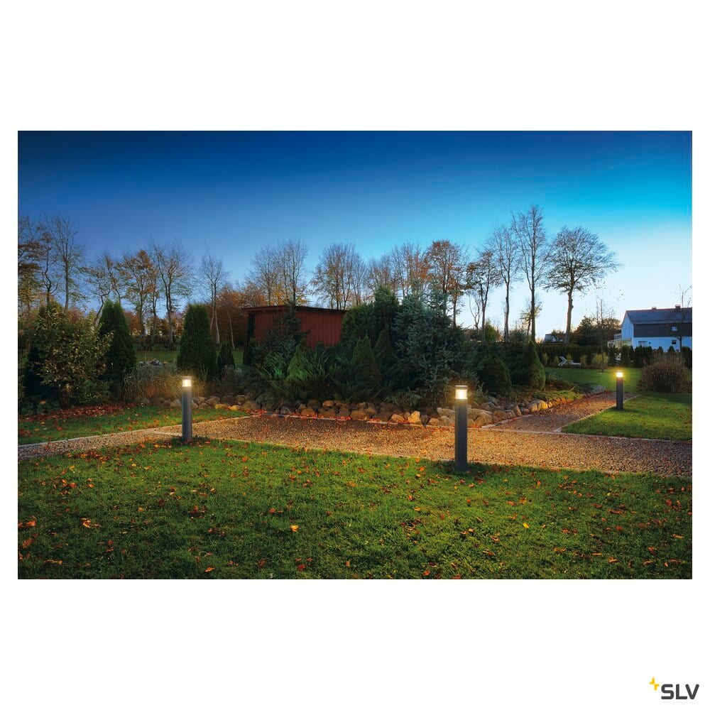 Aplique Exterior Inox E27 IP44 Matel Ranurado