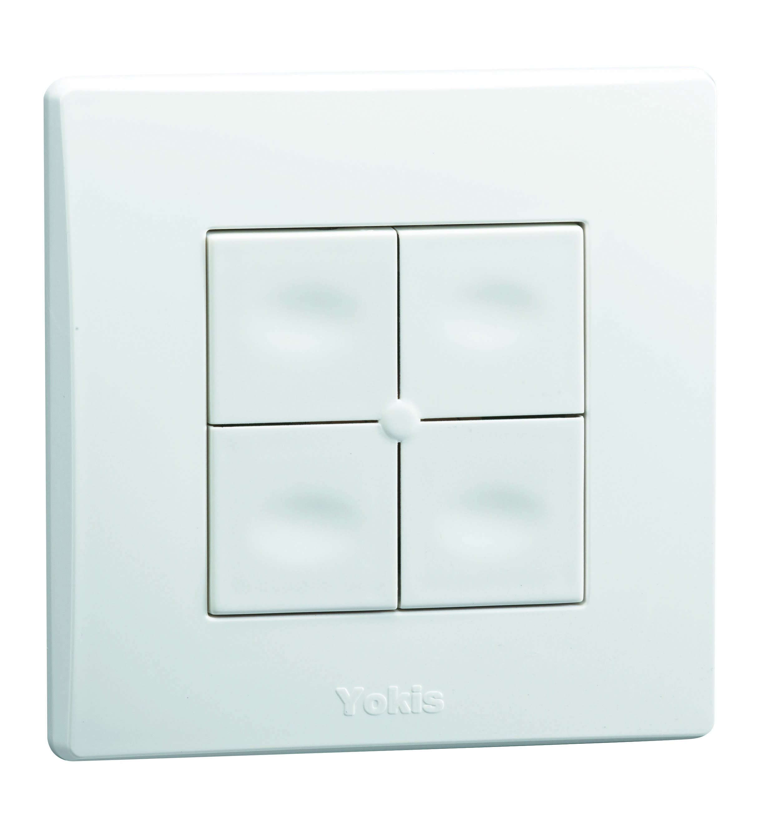 Yokis - Télécommande Murale 4 Touches Power
