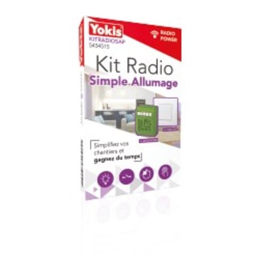 Kit radio simple allumage YOKIS Power - KITRADIOSAP