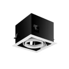 Sylvania - Spots encastrés Led LUDOSPOT 111 Boitier Carré Rect X1 Cardan Blanc