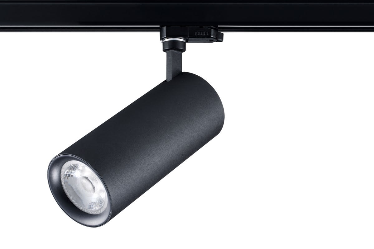 Sylvania - Spots sur rail Pixo Large 54W 4725lm 930 NB/MB/WB Noir