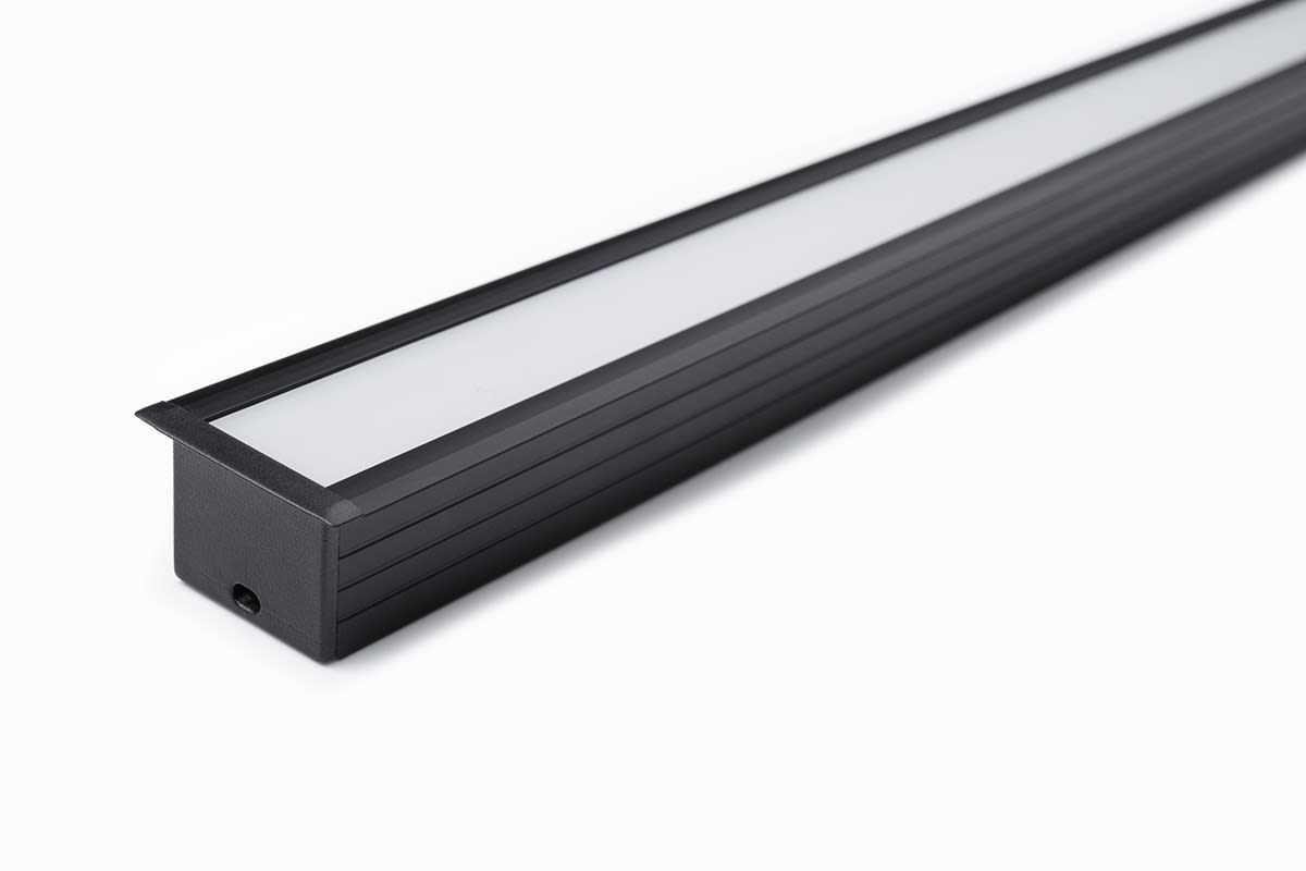 Sylvania - Rubans LED Profilé Alu Encastré 20 2M KIT N&B