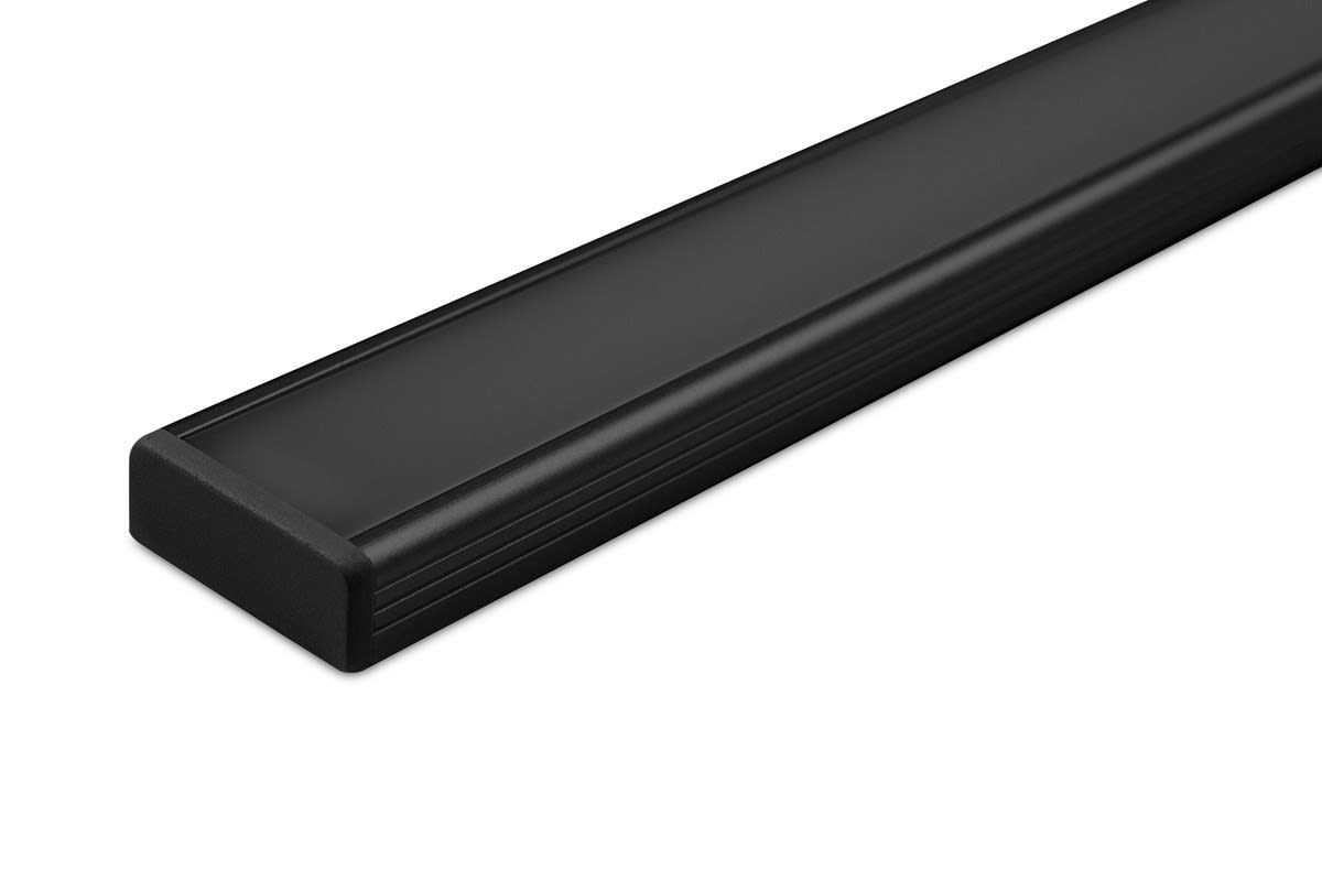 Sylvania - Rubans LED Profilé Alu Etroit Peu-Prf 14 2M KIT Noir