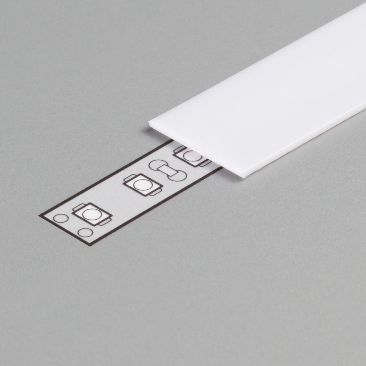 Sylvania - Rubans LED Diffuseur B Glissière 3 mètres Dépoli