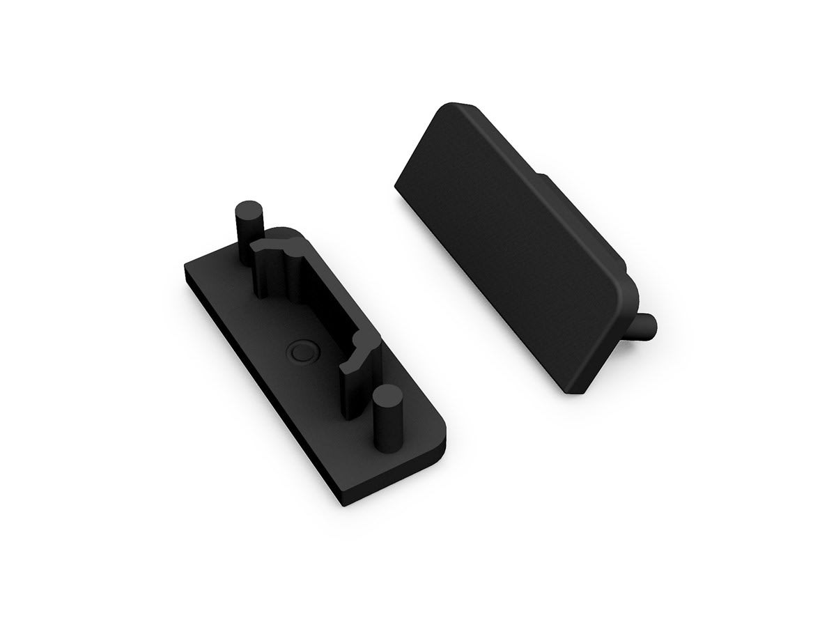 Sylvania - Rubans LED Embouts Etroit Peu-Prf 14 Noir (lot de 2)