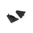 Sylvania - Rubans LED Embouts Angle Saillie 14 Noir (lot de 2)