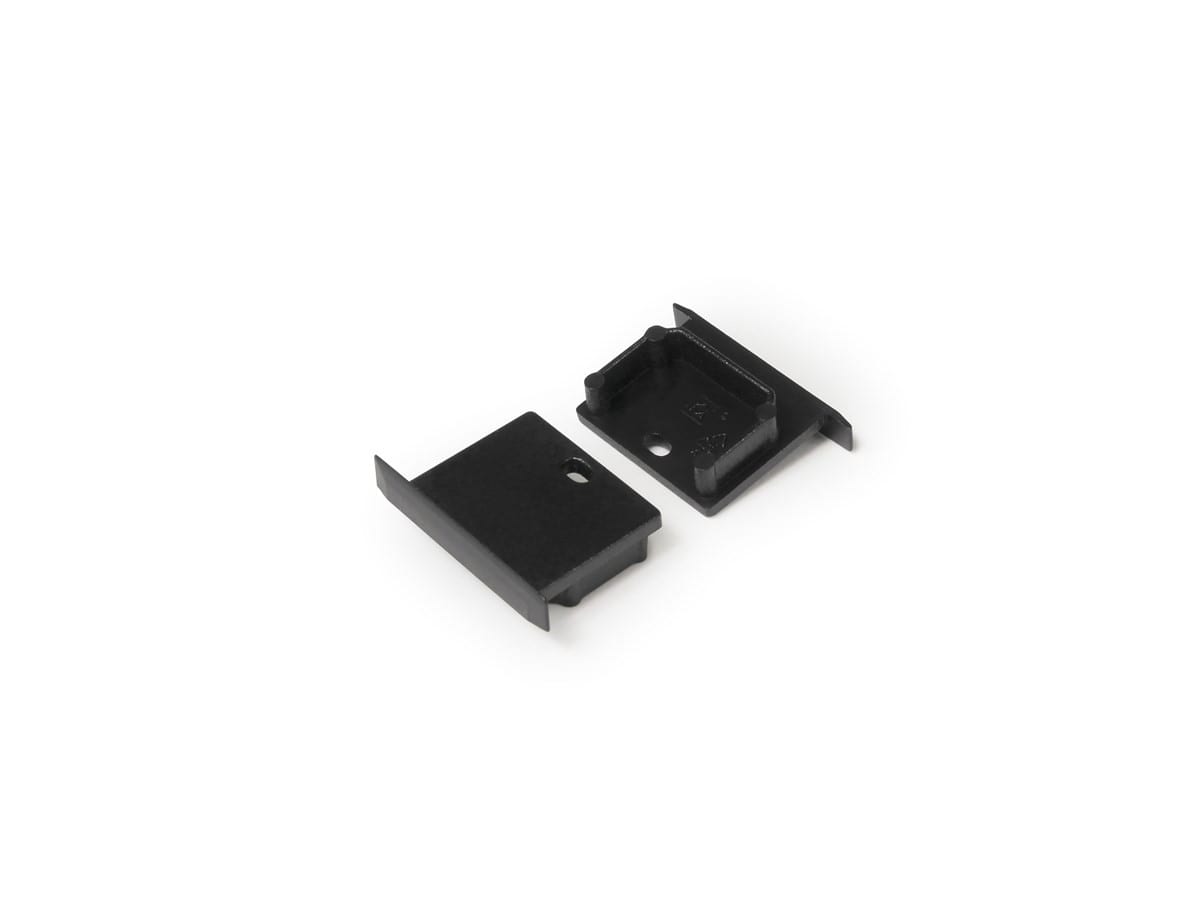 Sylvania - Rubans LED Embouts Encastrés 20 Noir (lot de 2)