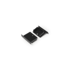 Sylvania - Rubans LED Embouts Encastrés 20 Noir (lot de 2)