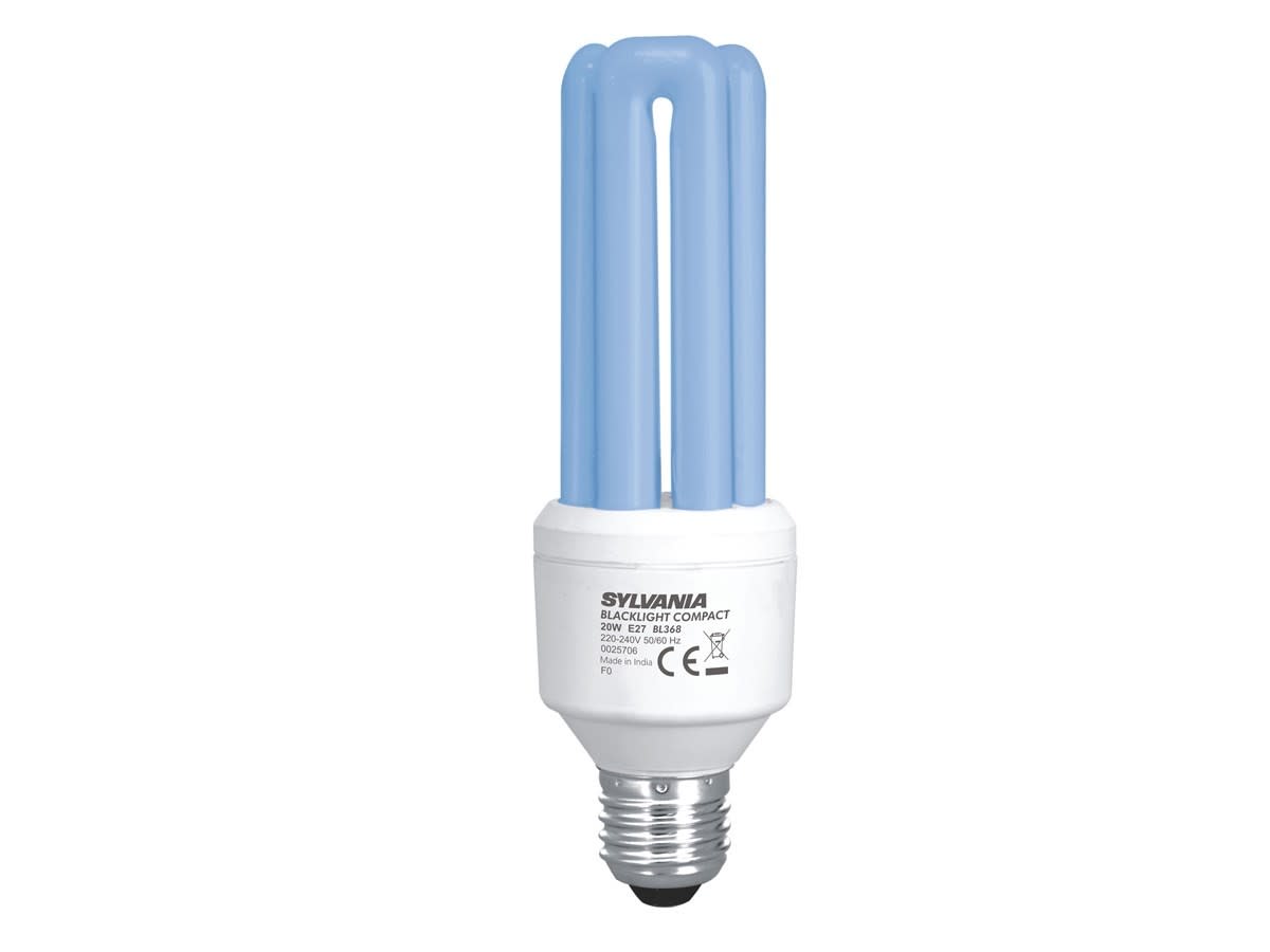 Sylvania - Lampes spéciales Anti insectes Mini-Lynx 20W BL368 E27