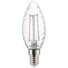Sylvania - Lampes LED ToLEDo Retro Flamme Torsadé 2,5W 250lm IRC?80 2700K E14