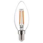 Sylvania - ToLEDo Retro Flamme 4,5W 470lm IRC80 4000K Culot E14 x4