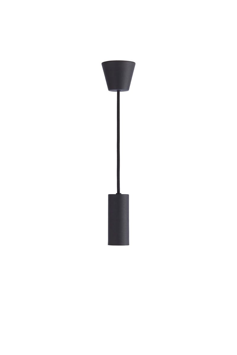 Sylvania - Suspension en métal lisse SylCone Noire