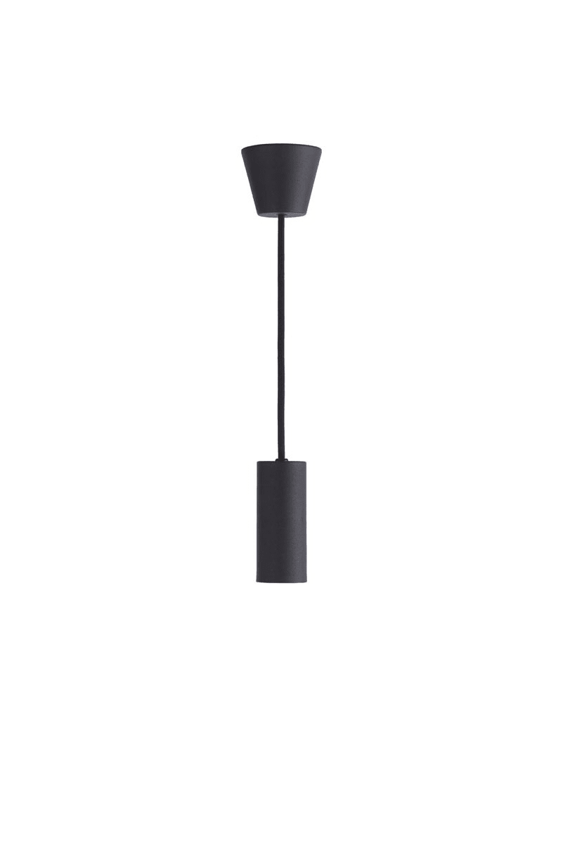 Sylvania - Suspension en métal lisse SylCone Noire