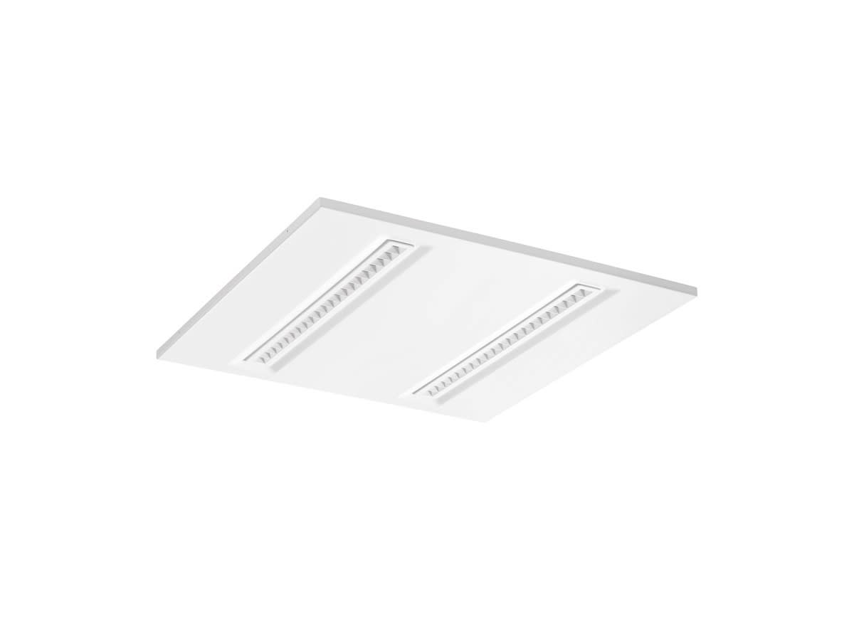 Sylvania - Luminaires Encastrés OptiClip 600 2L 26W 3300lm 840 DALI Blanc