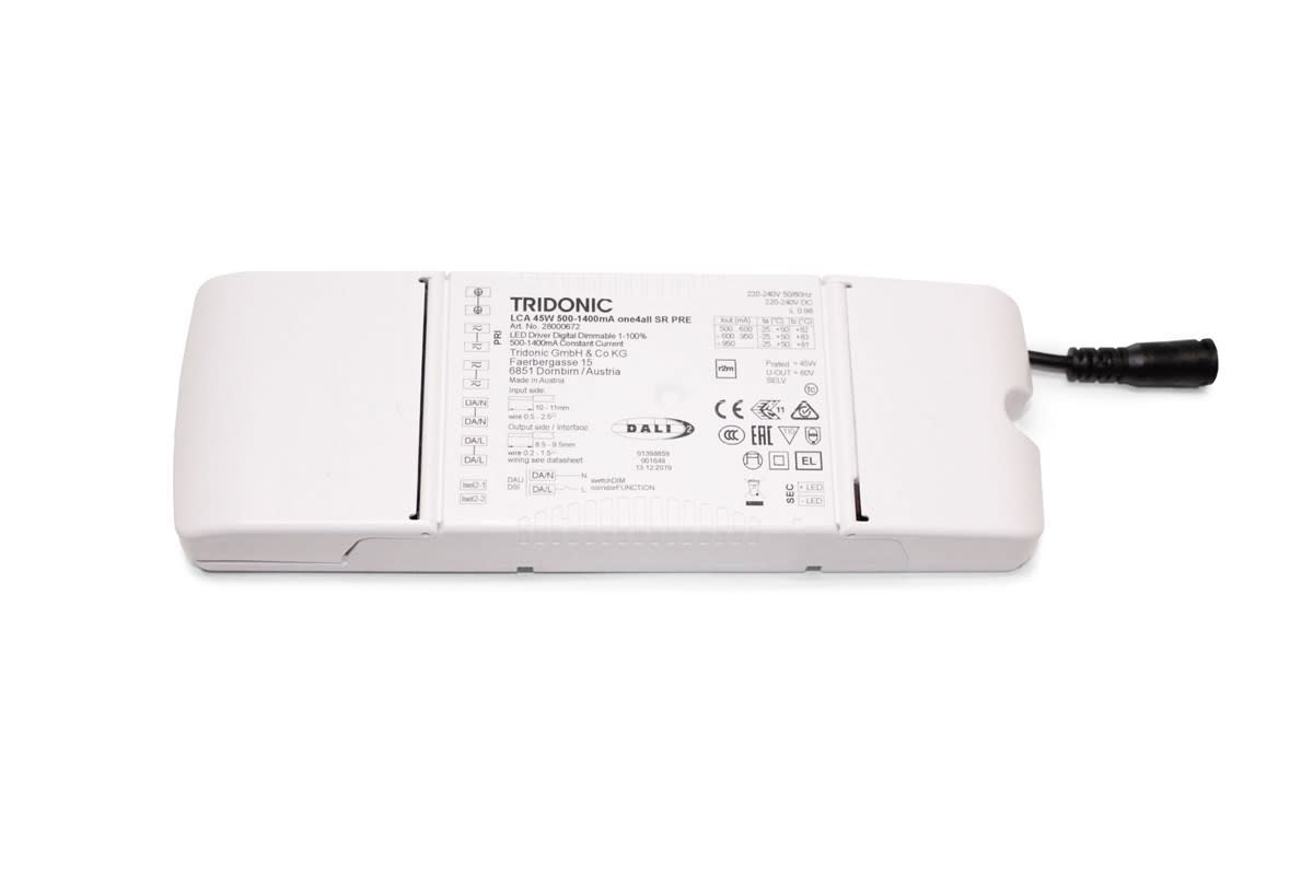 Sylvania - Driver OptiClip TRIDONIC 45W 650MA+DC 12004K DALI