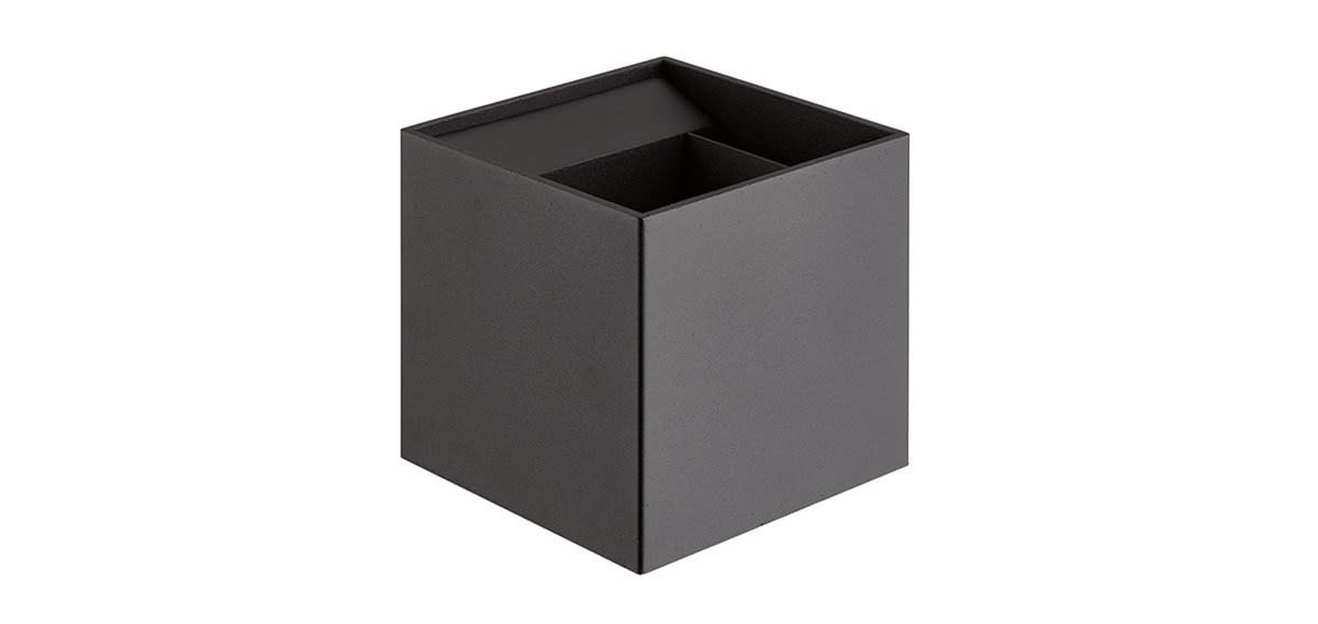 Sylvania - Applique murale START eco Surf Wall IP54 Up&Do 5W 2x150lm 830 Noir