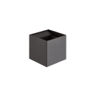 Sylvania - Applique murale START eco Surf Wall IP54 Up&Do 5W 2x150lm 830 Noir