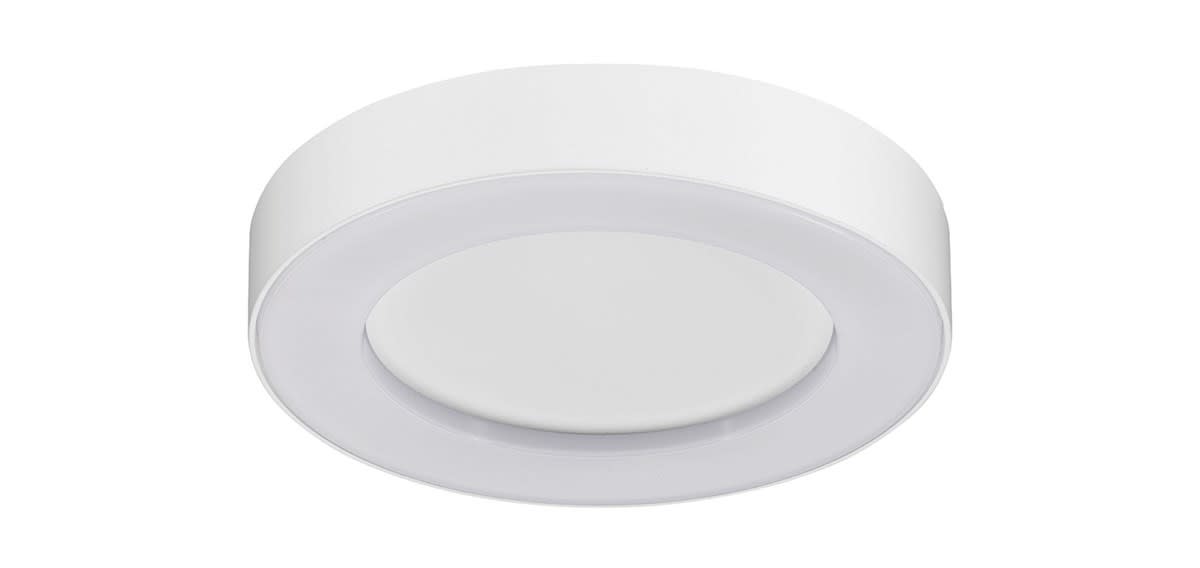 Sylvania - Applique murale START eco Surf Wall IP54 Rd 12W 880lm 830 Blanc