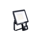 Sylvania - Projecteur extérieur START eco Flood Flat IP54 51W 4750lm 840 Détection PIR Noir