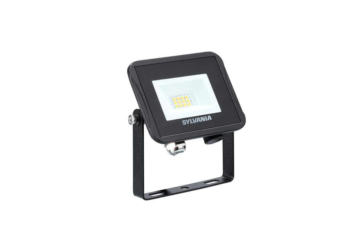Sylvania - Projecteur extérieur START Flood Flat IP65 9W 950lm 830 Noir