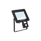 Sylvania - Projecteur extérieur START Flood Flat IP54 46W 4650lm 830 Détection PIR Noir