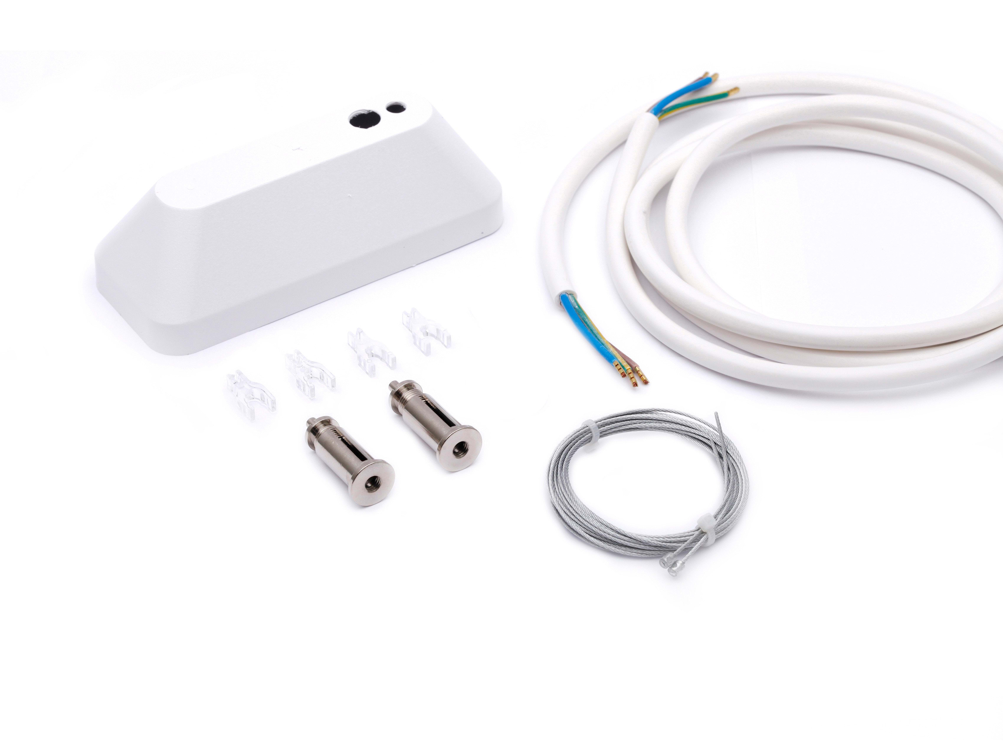 Sylvania - RANA LINEAR S Accessoire suspension + cable 3*1.5mm blanc