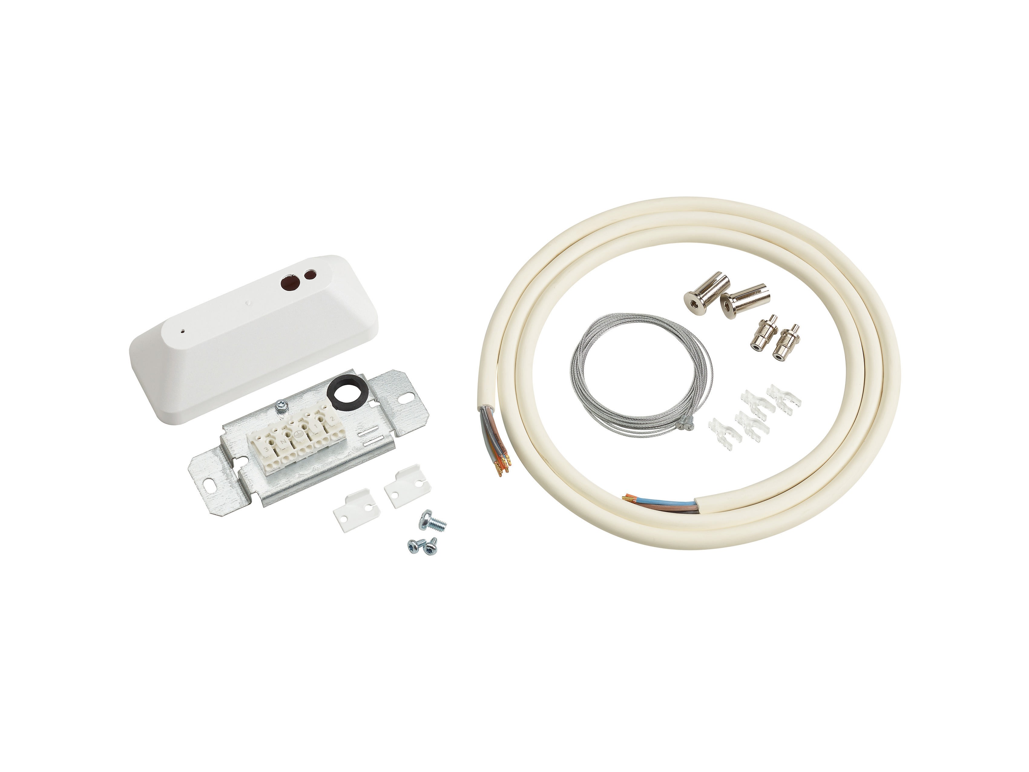 Sylvania - RANA LINEAR S Accessoire suspension + cable 5*1.5mm blanc