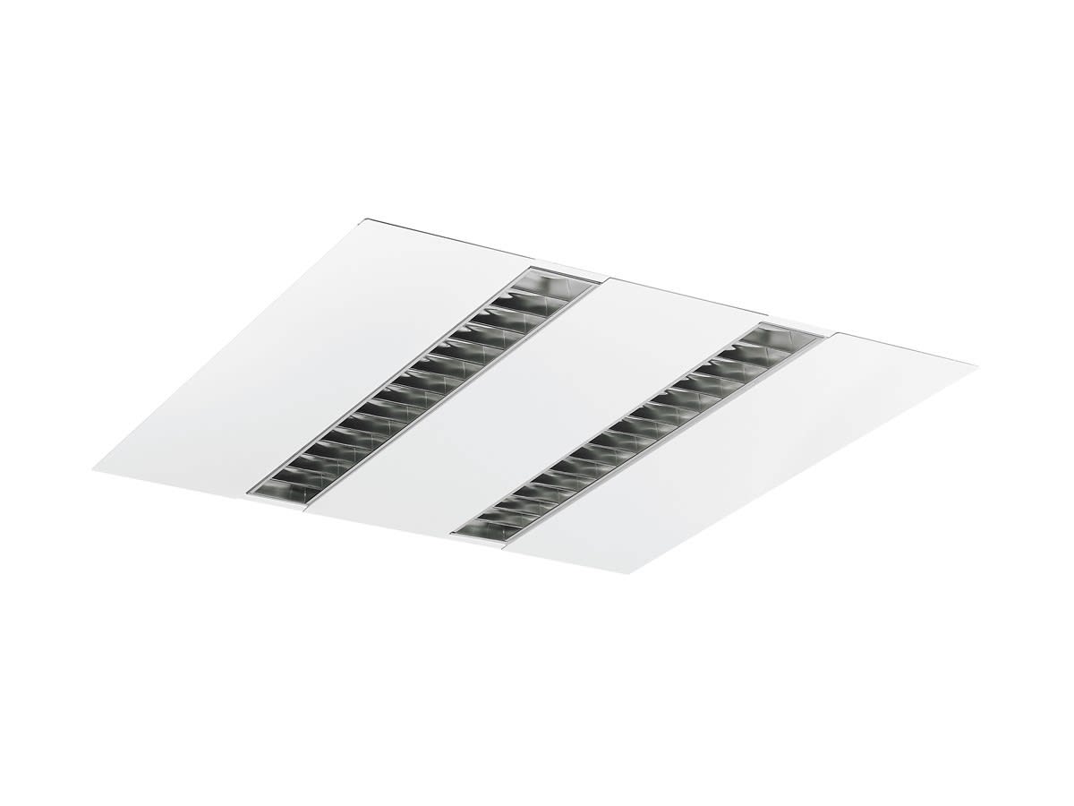 Sylvania - Luminaires Encastrés RANA E 600 LO 28W 2800lm 830 Louv+Pri
