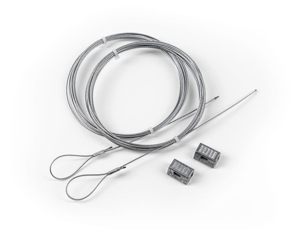 Sylvania - Armature KubiXx Accessoire cable de suspension 3m (par 2)