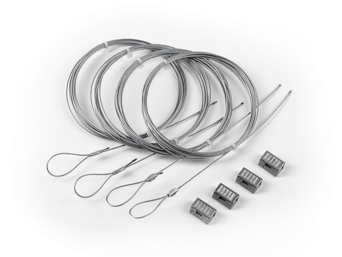 Sylvania - Armature KubiXx Accessoire cable de suspension 3m (par 4)