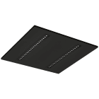 Sylvania - Luminaires Encastrés OptiClip 600 2L 33W 4000lm 830 Noir MP