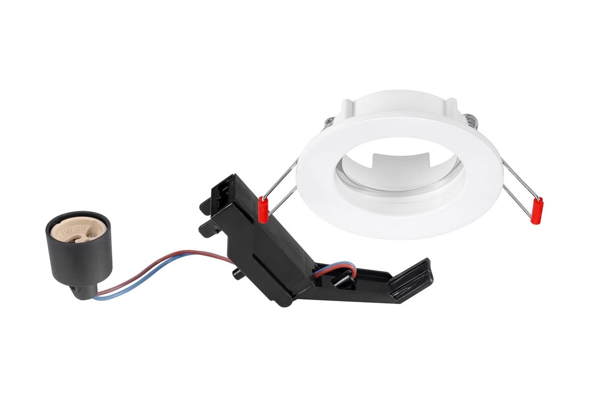 Sylvania - Spot encastré INSET Trend 62 Flush ES50 50W Blanc sans lampe