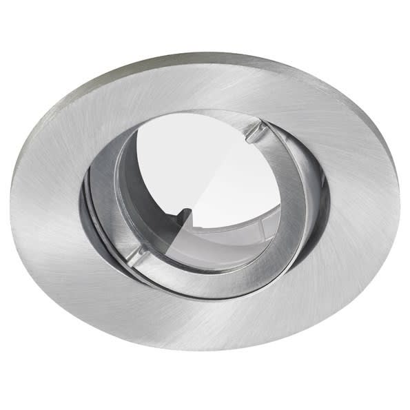 Sylvania - Spot encastré INSET IP44 Indoor Acier brossé sans lampe