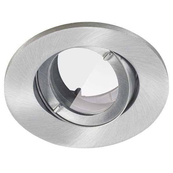 Sylvania - Spot encastré INSET IP44 Indoor Acier brossé sans lampe