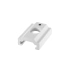 Sylvania - Rail OneTrack Support court avec pince M13 Aluminium Blanc S-9000/312-M13-W