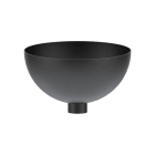 Sylvania - Rail OneTrack Coupelle métallique pour barre filetée M13 Noir S-9000/6-B