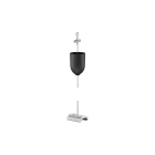 Sylvania - Rail OneTrack Kit5 de Suspension 1,5m Rosace Noir