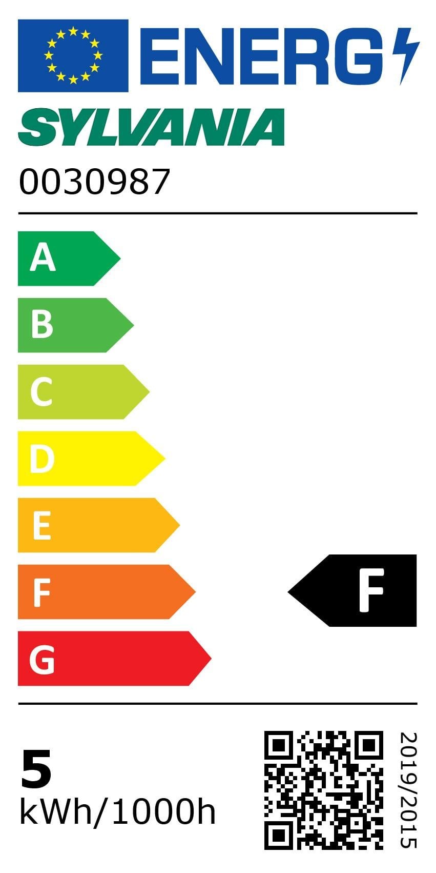 Sylvania - Lampes LED RefLED Superia Retro MR16 345LM IRC?80 3000K 36° x5