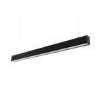 Sylvania - Lignes continues OTAO Linear 1200 24W 3360lm 830/840 Diff. Microprism. Noir DALI